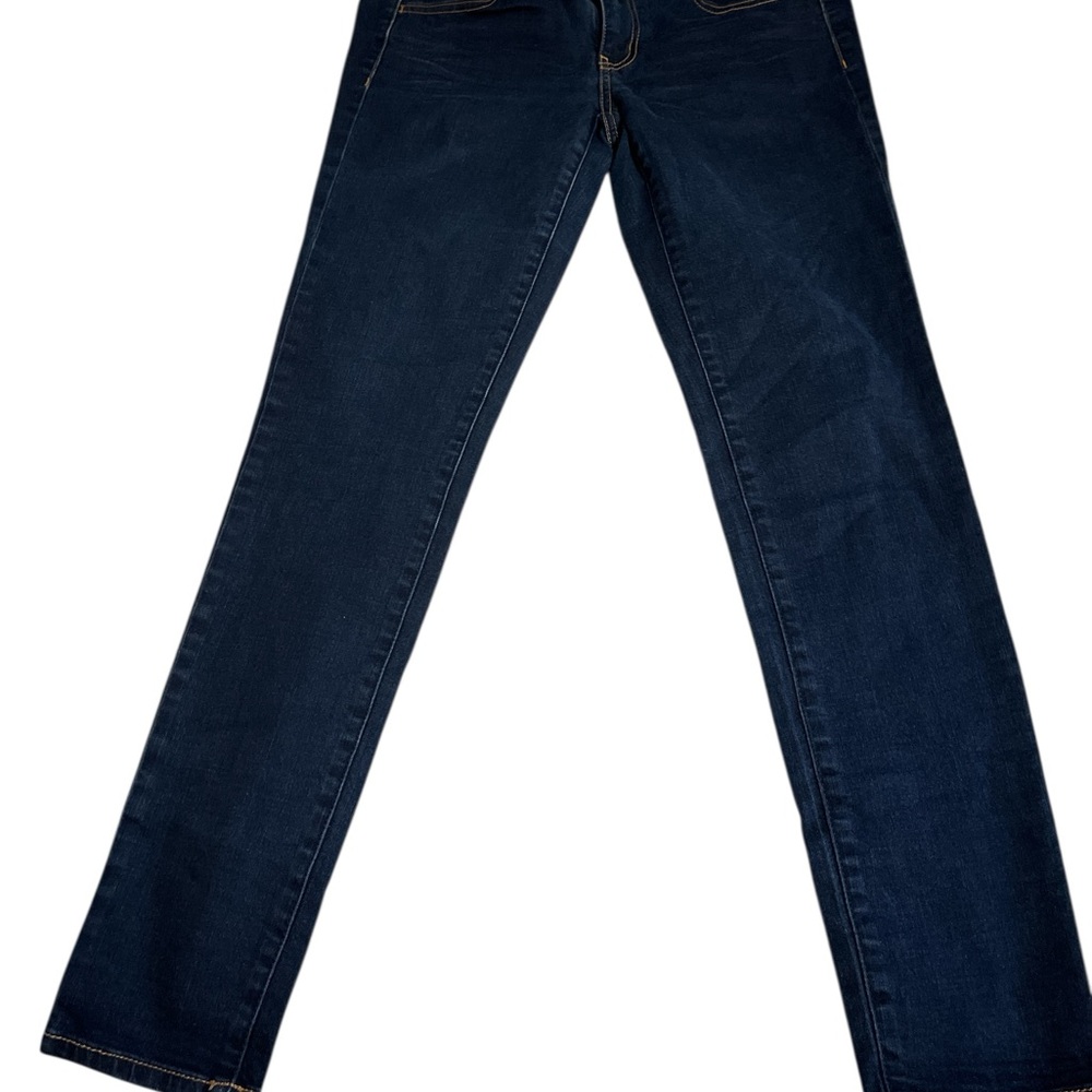 American Eagle Outfitters Dark Blue Straight Leg Jeans